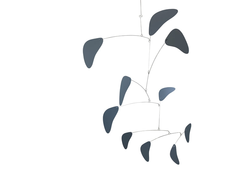 Cascade Style Kinetic Mobile – Modern Hanging Sculpture for Office, Entryway, or Bedroom
