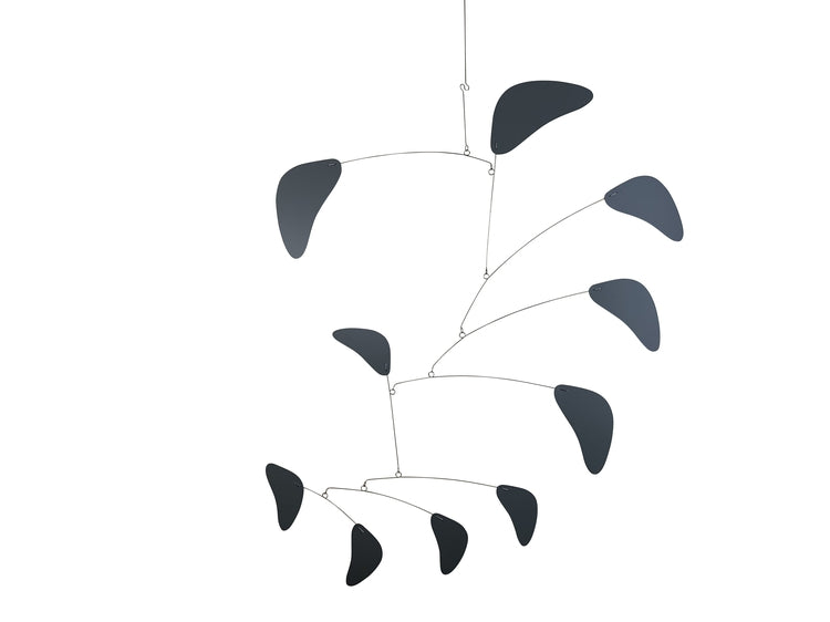 Cascade Style Kinetic Mobile – Modern Hanging Sculpture for Office, Entryway, or Bedroom