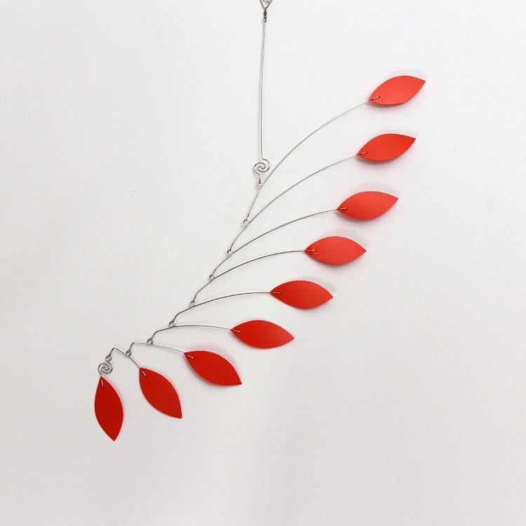 Orange Mobile for the Minimalist or Modern Home Leaves