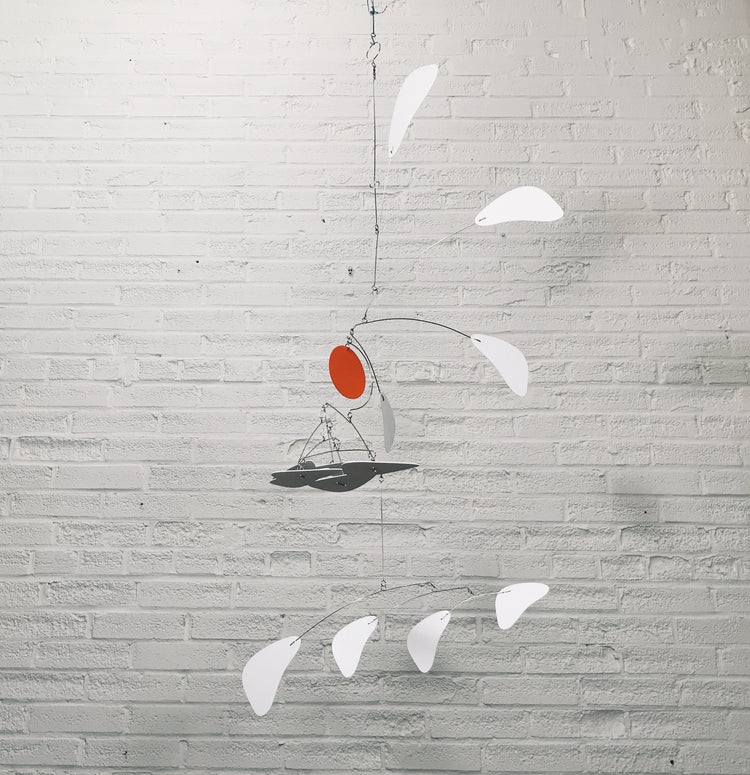 Mobile White Modern Large Arrow Style