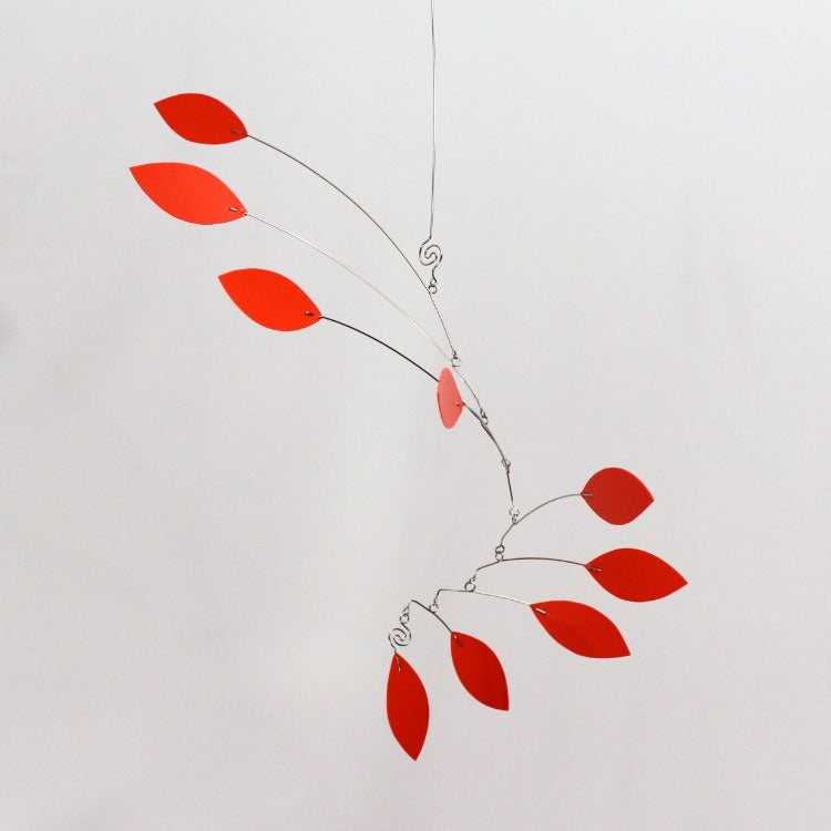 Orange Mobile for the Minimalist or Modern Home Leaves