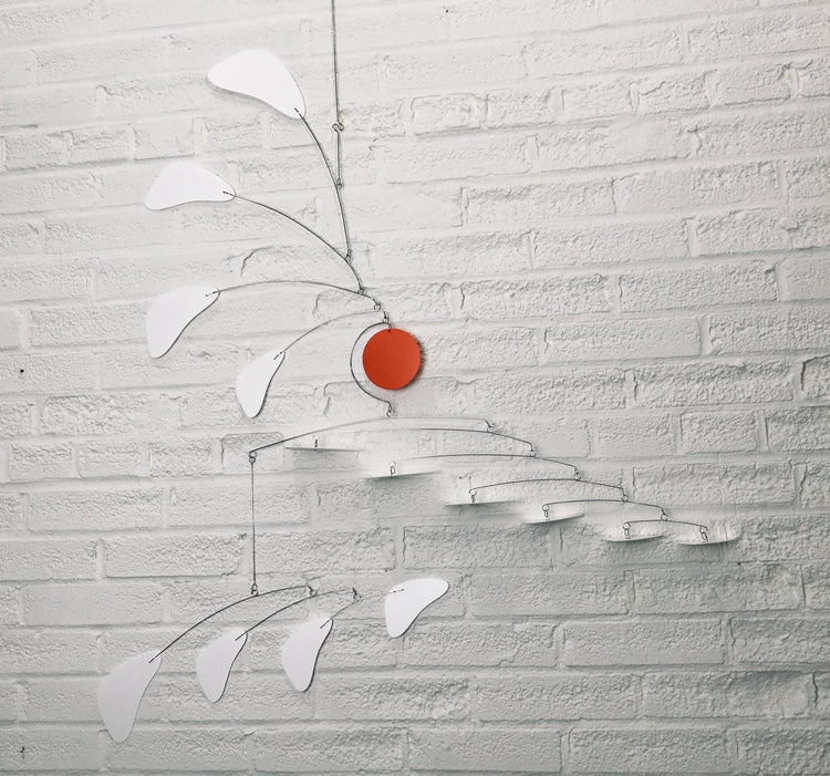 Mobile White Modern Large Arrow Style