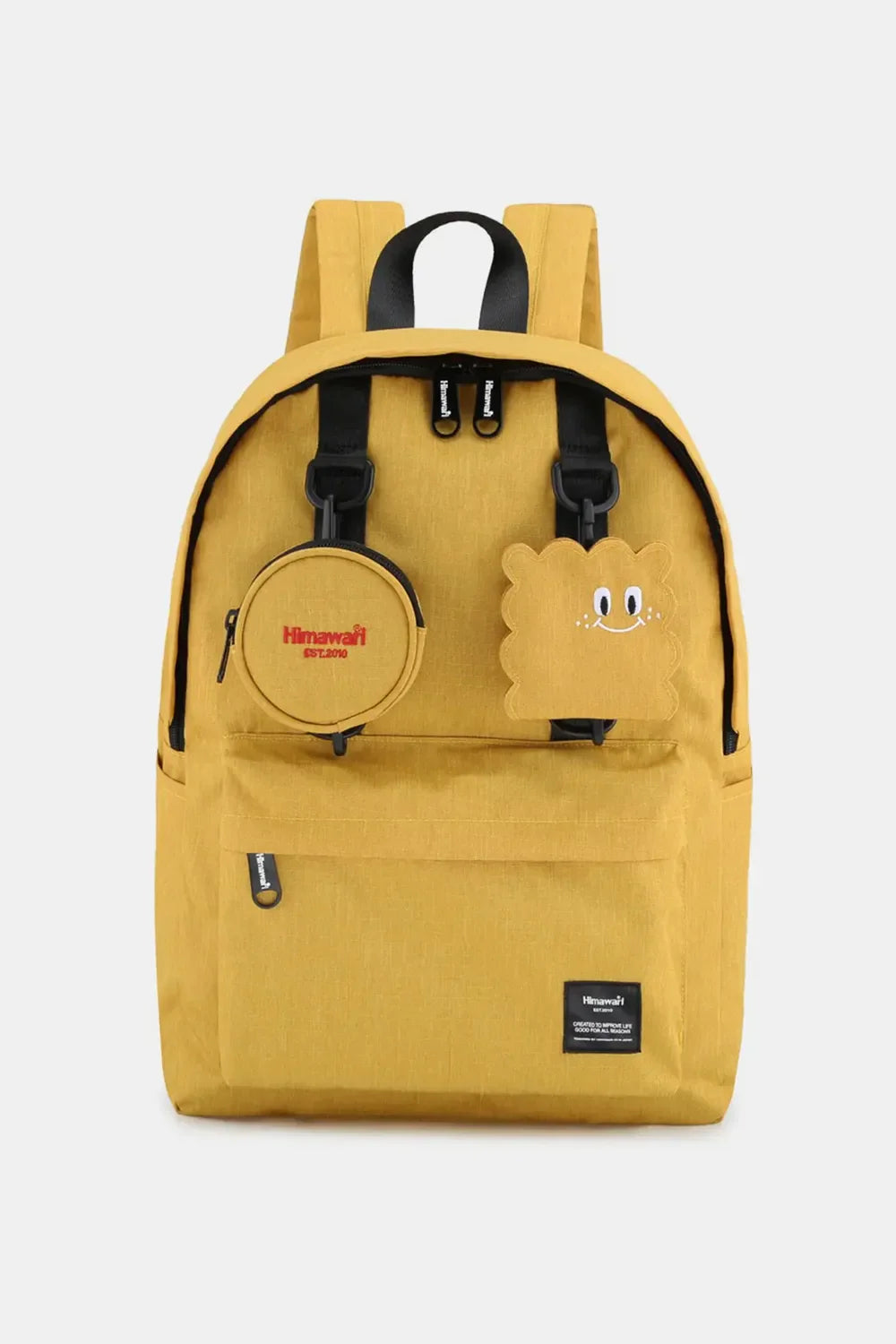 Himawari Waterproof Canvas Backpack Detachable Coin Purse