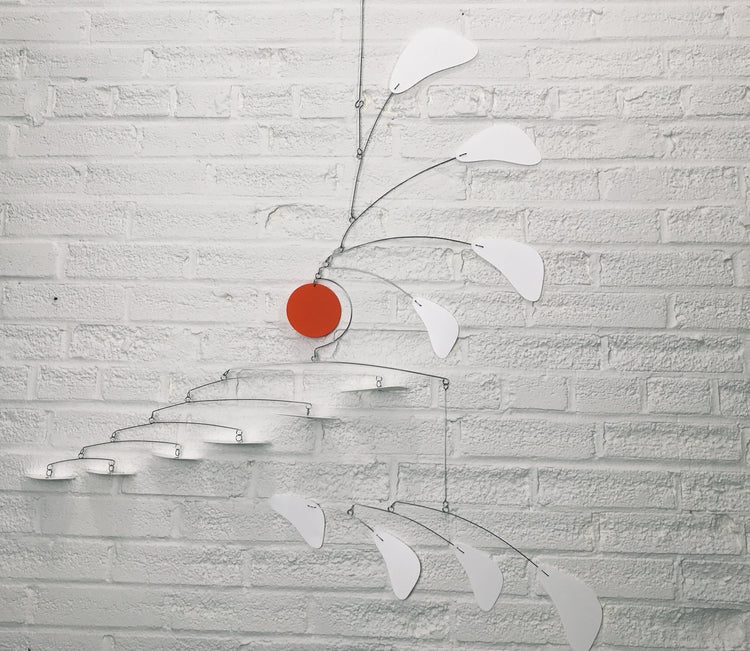 Mobile White Modern Large Arrow Style