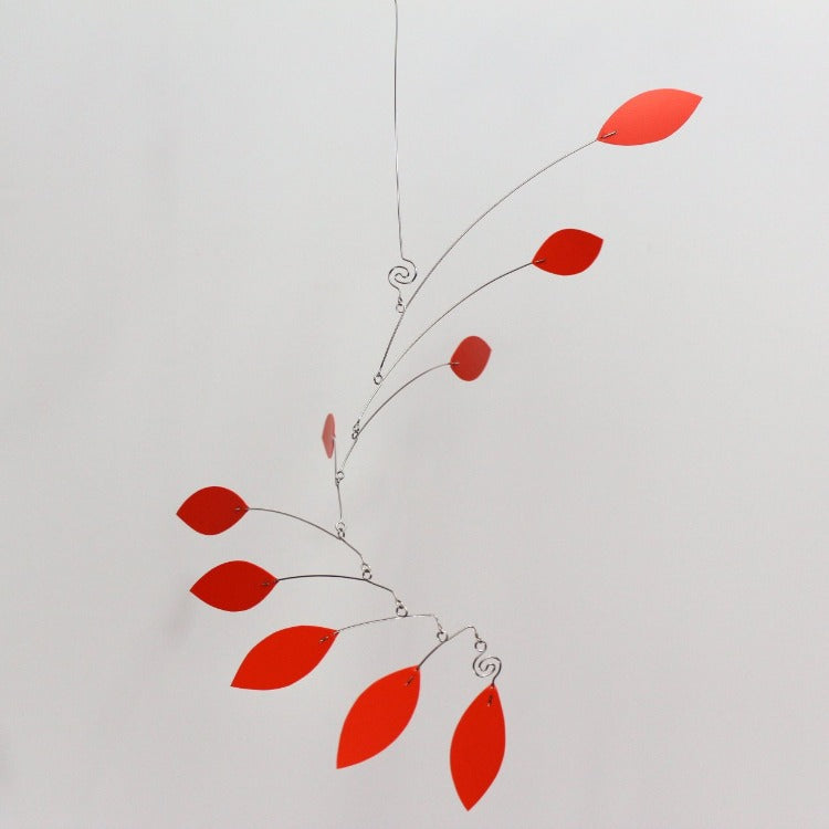 Orange Mobile for the Minimalist or Modern Home Leaves