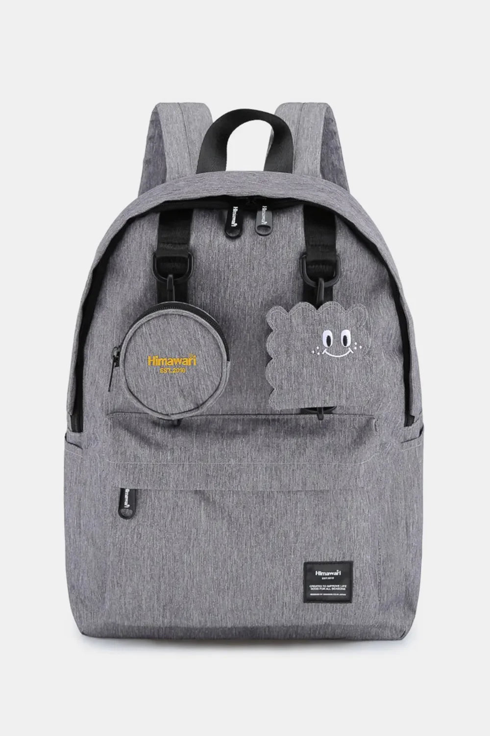 Himawari Waterproof Canvas Backpack Detachable Coin Purse