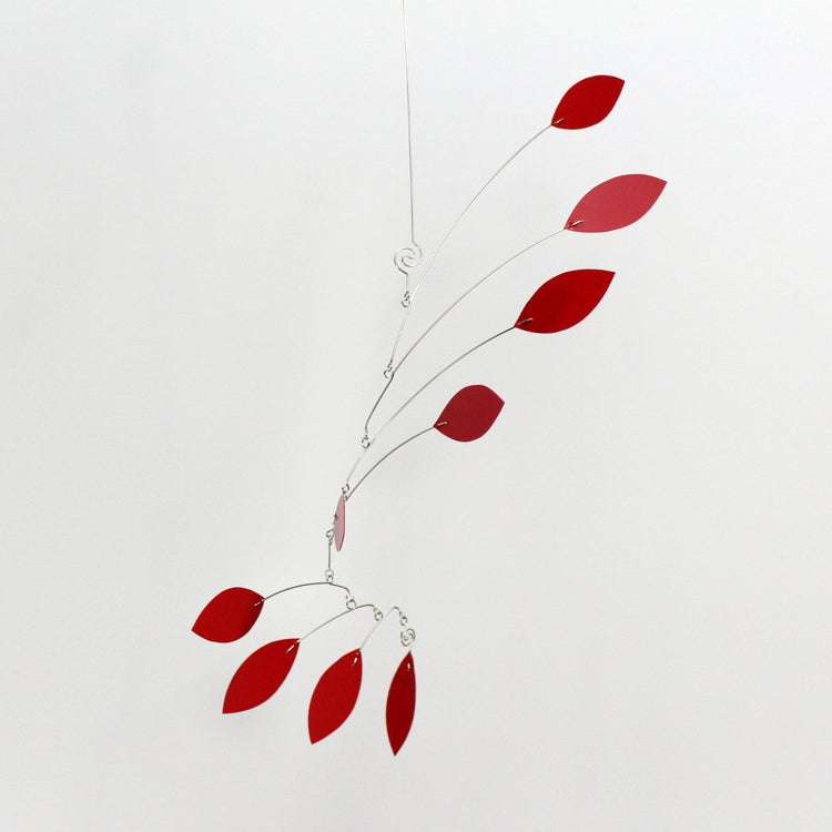 Red Wave Mobile for the Modern Home Leaf