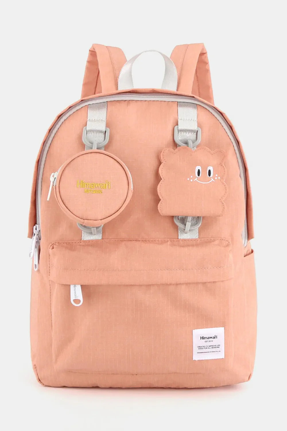 Himawari Waterproof Canvas Backpack Detachable Coin Purse