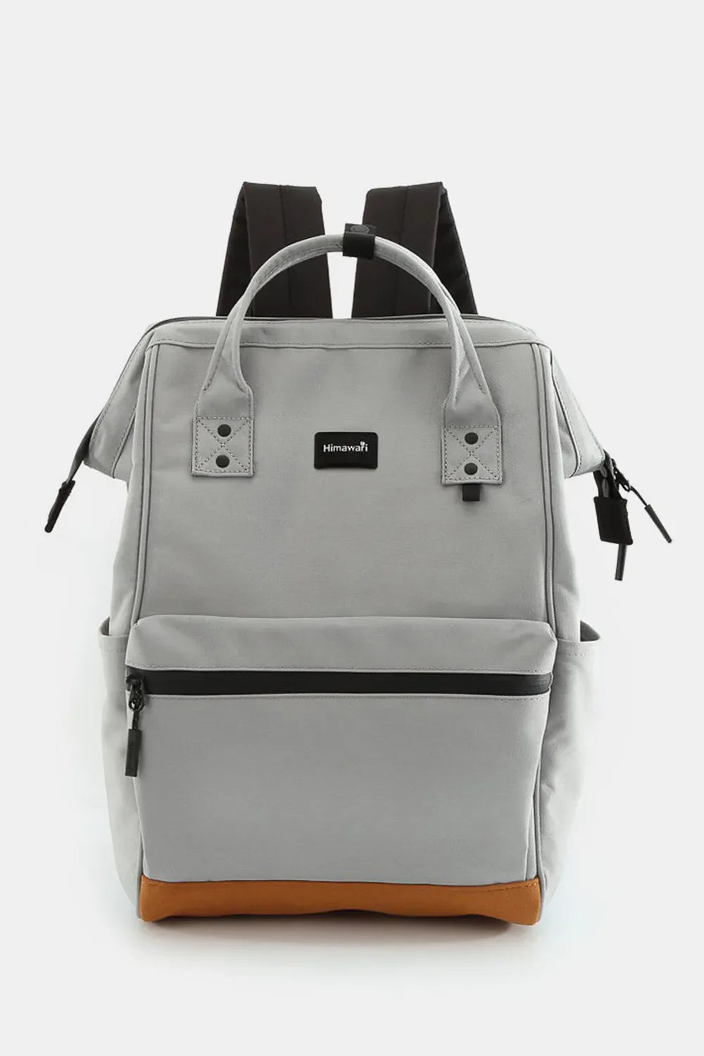 Himawari Waterproof Canvas Travel Backpack With USB Port