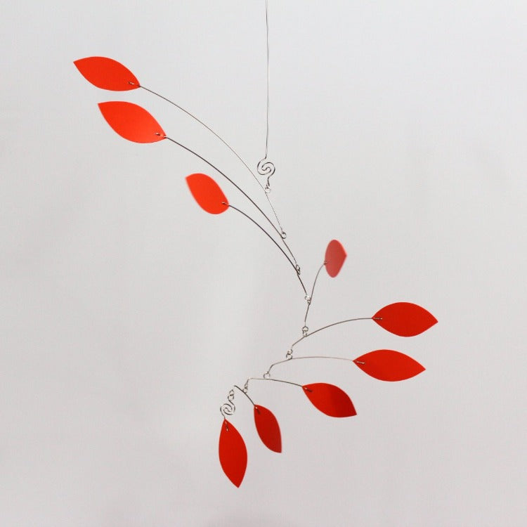 Orange Mobile for the Minimalist or Modern Home Leaves