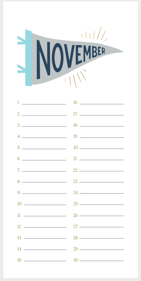 Celebration Calendar
