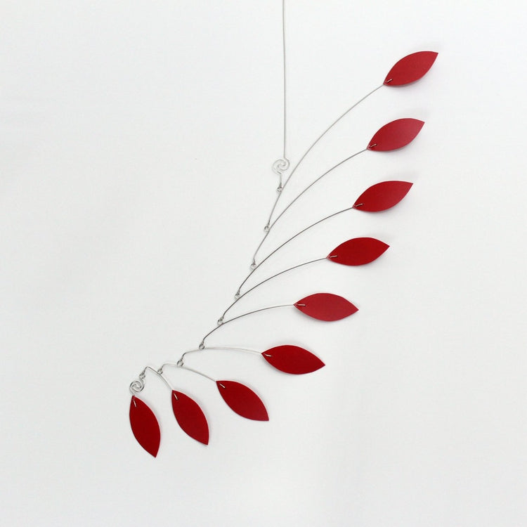 Red Wave Mobile for the Modern Home Leaf