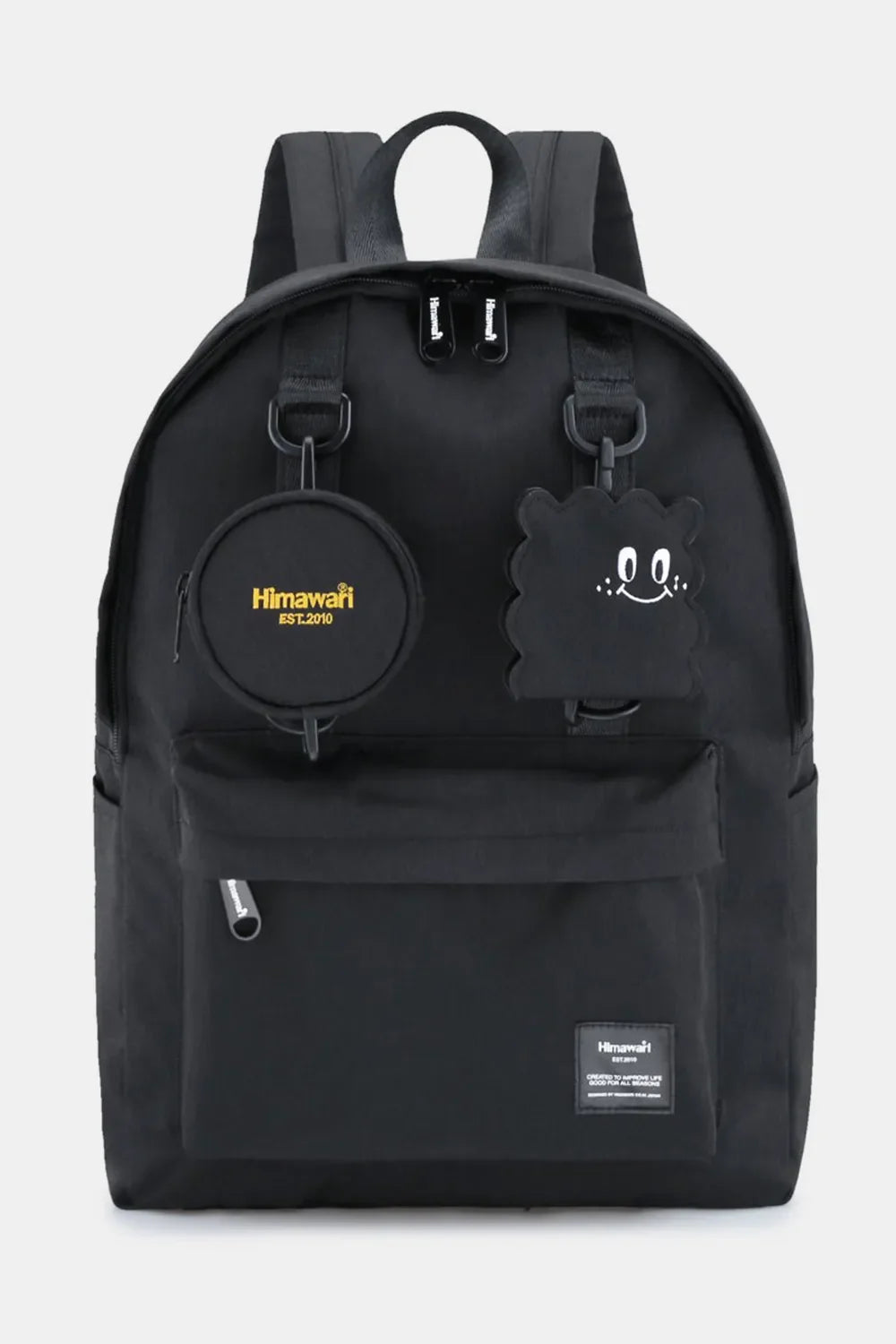Himawari Waterproof Canvas Backpack Detachable Coin Purse