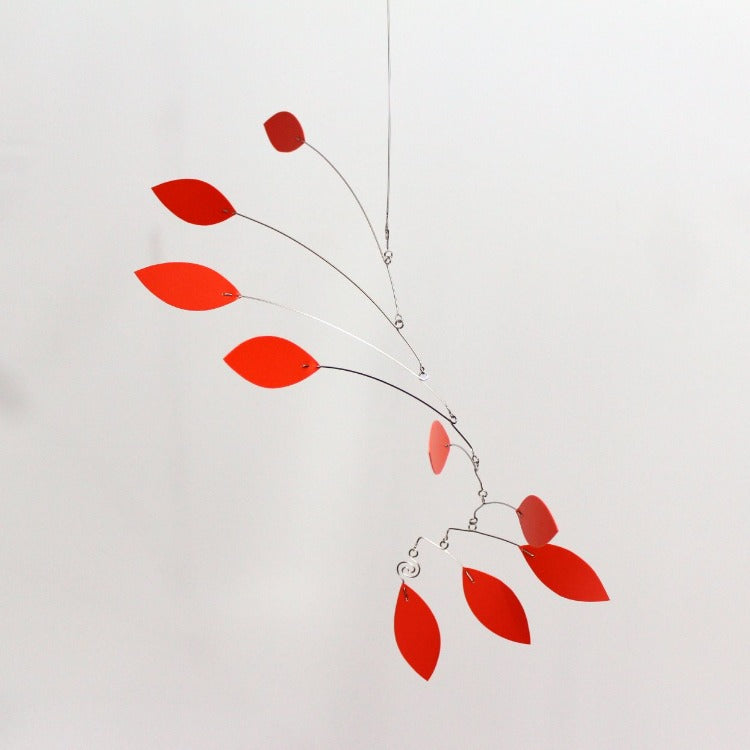 Orange Mobile for the Minimalist or Modern Home Leaves
