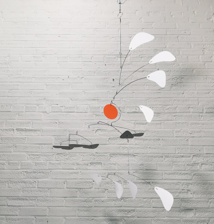 Mobile White Modern Large Arrow Style