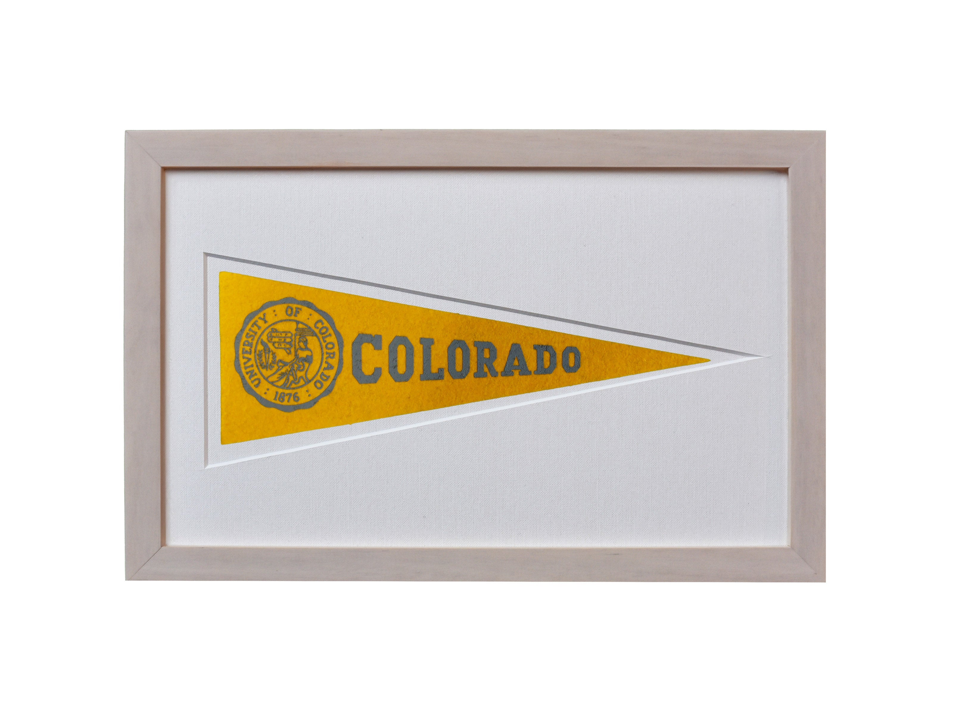 Vintage University of Colorado Hormel Pennant
