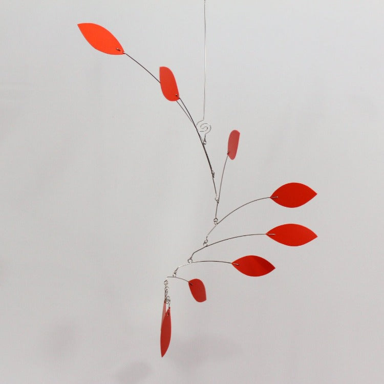 Orange Mobile for the Minimalist or Modern Home Leaves