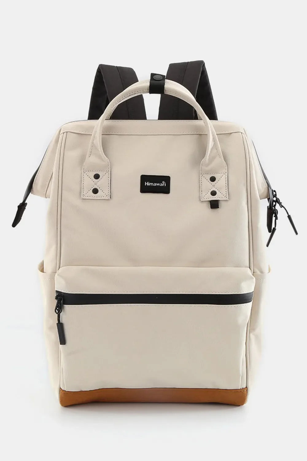 Himawari Waterproof Canvas Travel Backpack With USB Port