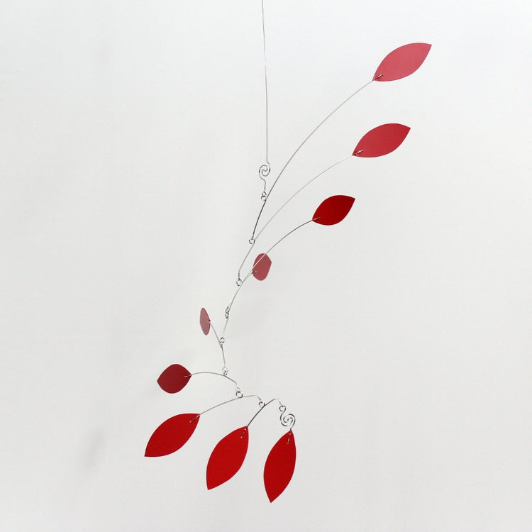 Red Wave Mobile for the Modern Home Leaf