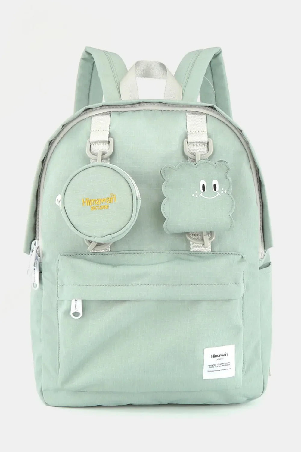 Himawari Waterproof Canvas Backpack Detachable Coin Purse