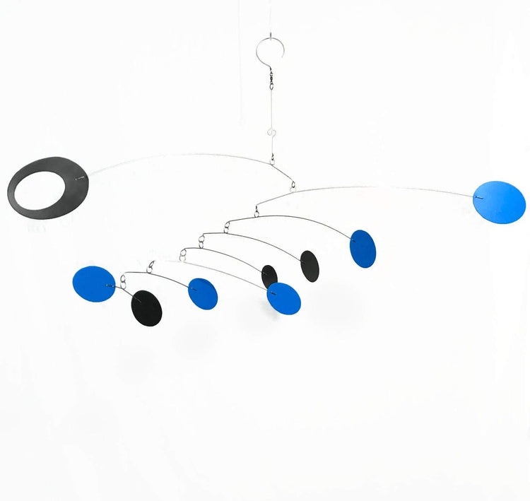 Zen Style Art Mobile – Modern Kinetic Sculpture for Office or Home
