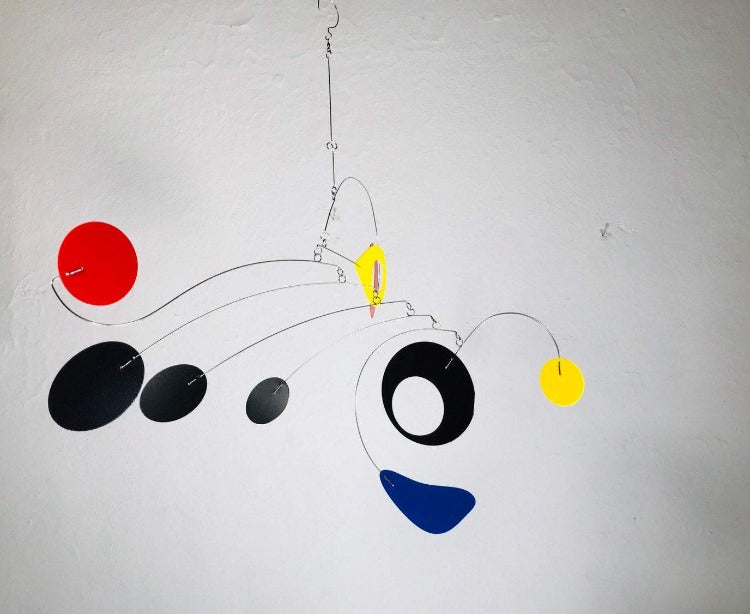 Calypso Style Kinetic Mobile – Modern Art for Low Ceilings