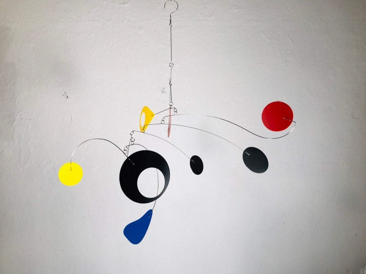 Calypso Style Kinetic Mobile – Modern Art for Low Ceilings