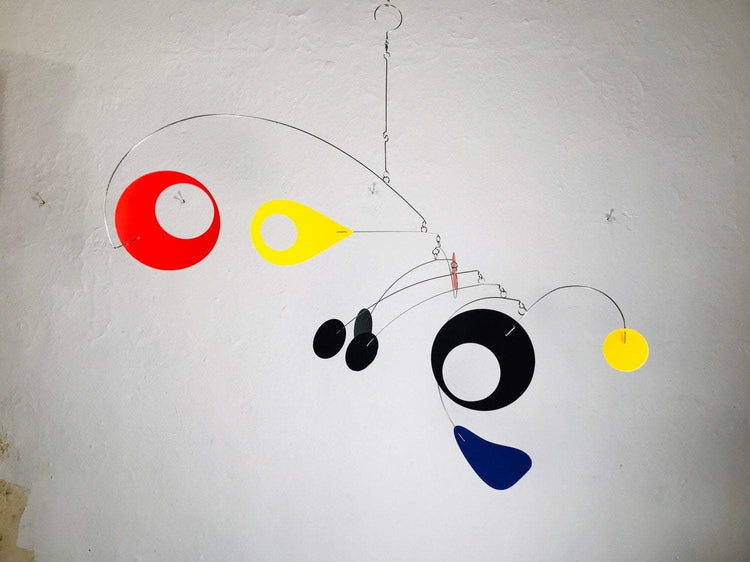 Calypso Style Kinetic Mobile – Modern Art for Low Ceilings