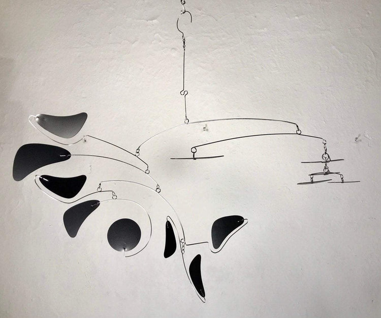 Serenity Style Mobile – Relaxing Kinetic Sculpture for Low Ceilings by Carolyn Weir