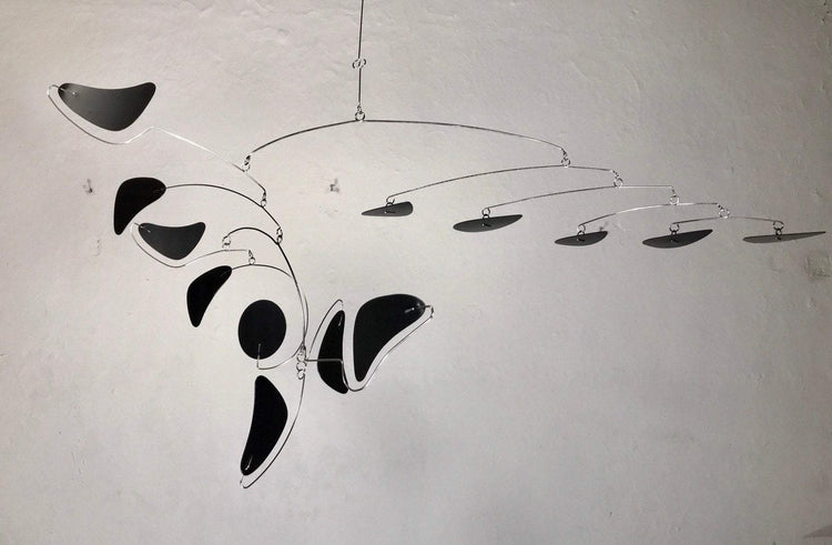 Serenity Style Mobile – Relaxing Kinetic Sculpture for Low Ceilings by Carolyn Weir