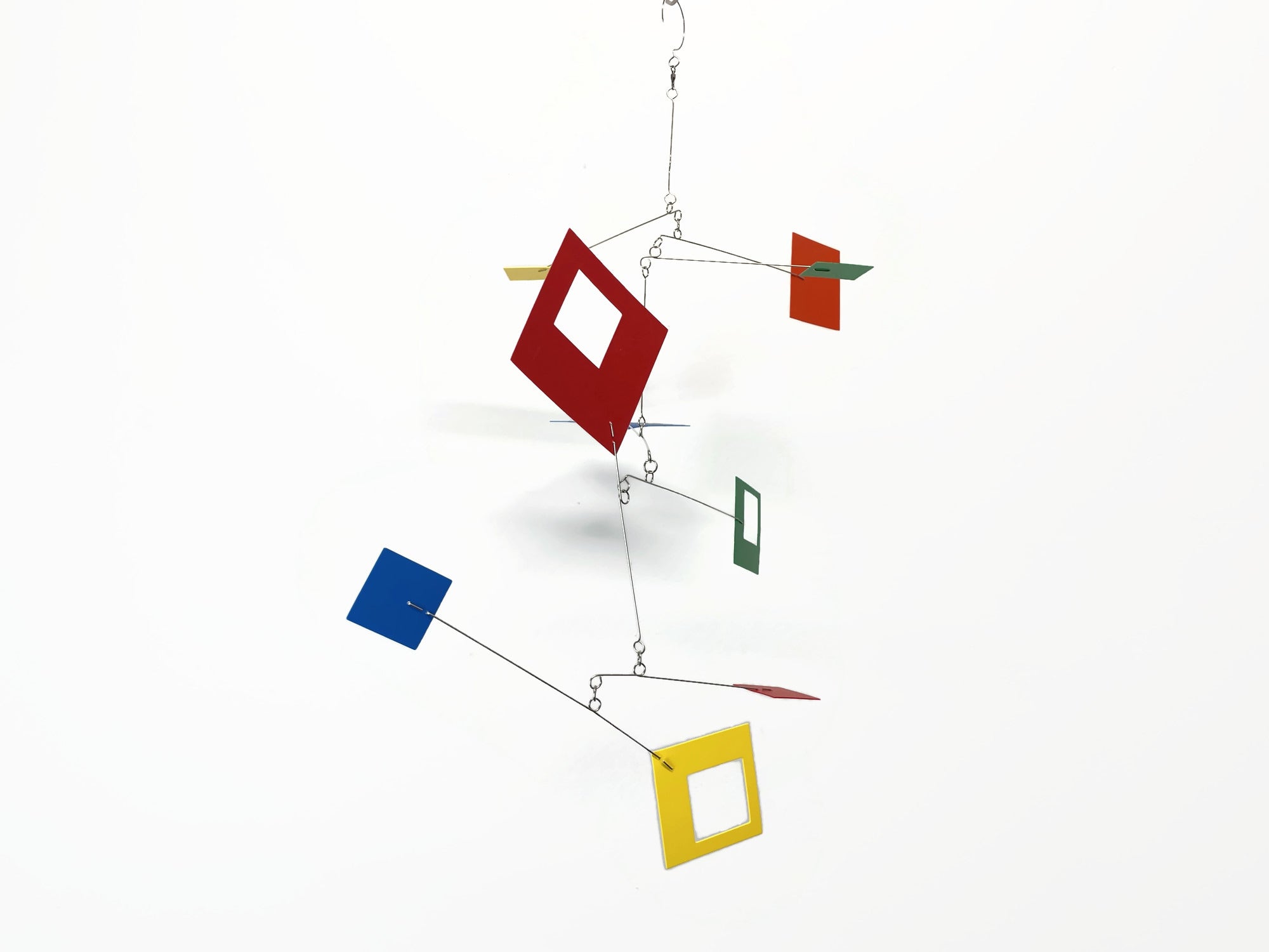 Art Mobile 24 x 24 For View From Below Hoshi Style Modern Kinetic Sculpture Squares