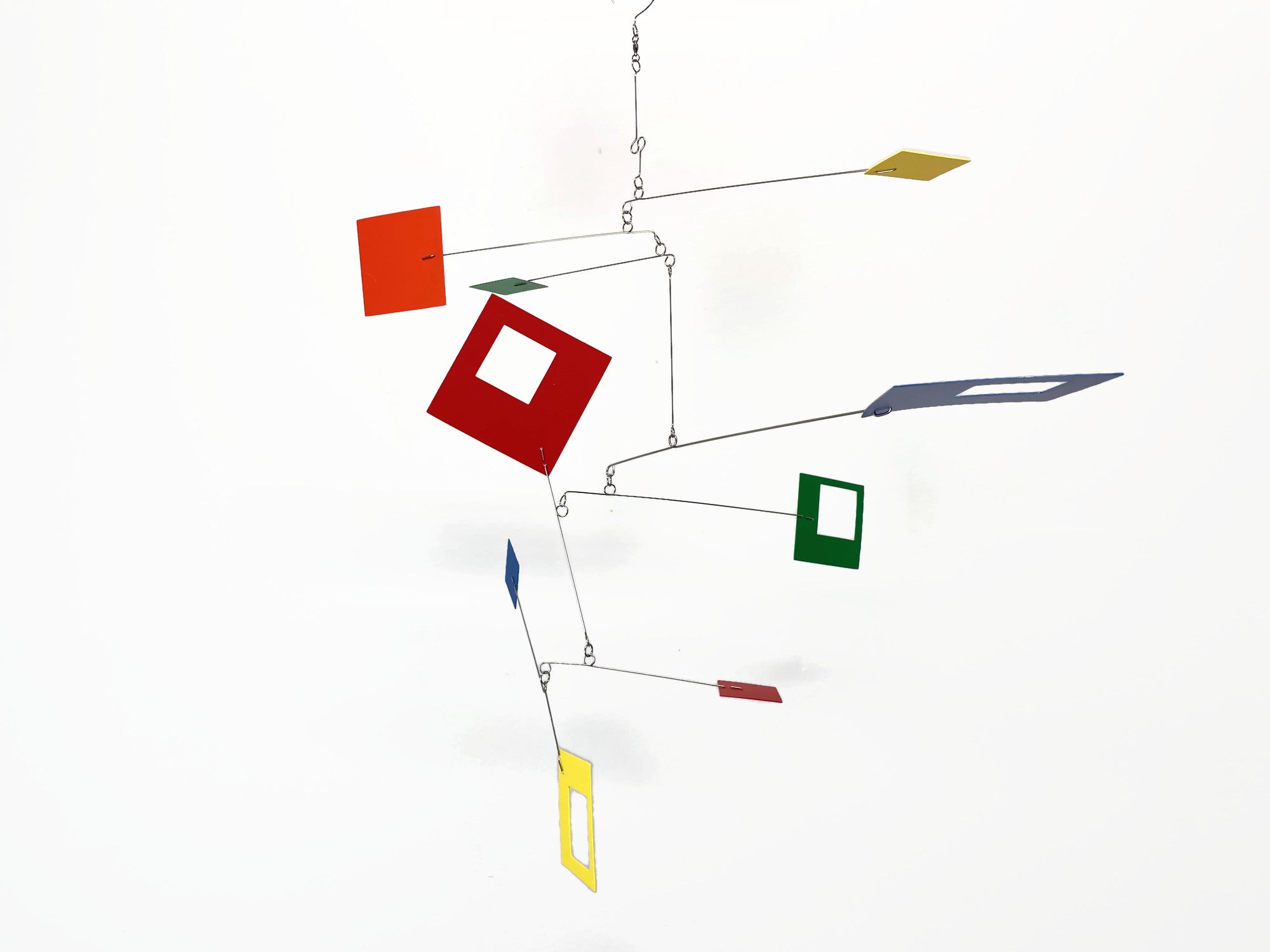 Art Mobile 24 x 24 For View From Below Hoshi Style Modern Kinetic Sculpture Squares