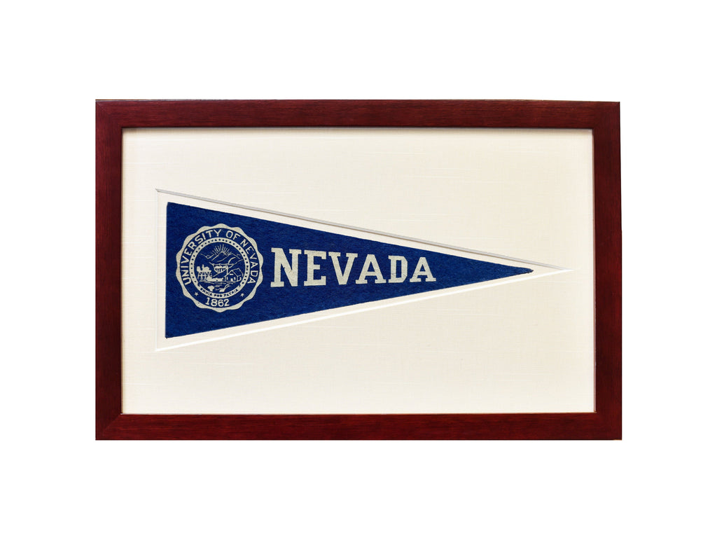 Vintage University of Nevada Hormel Pennant