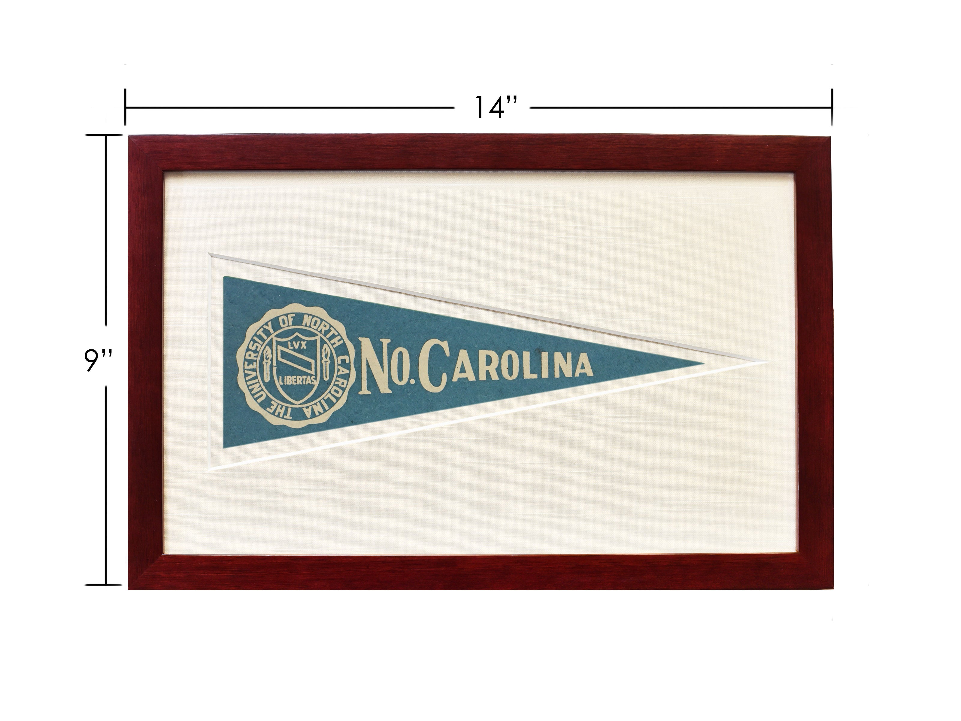 Vintage University of North Carolina Hormel Pennant