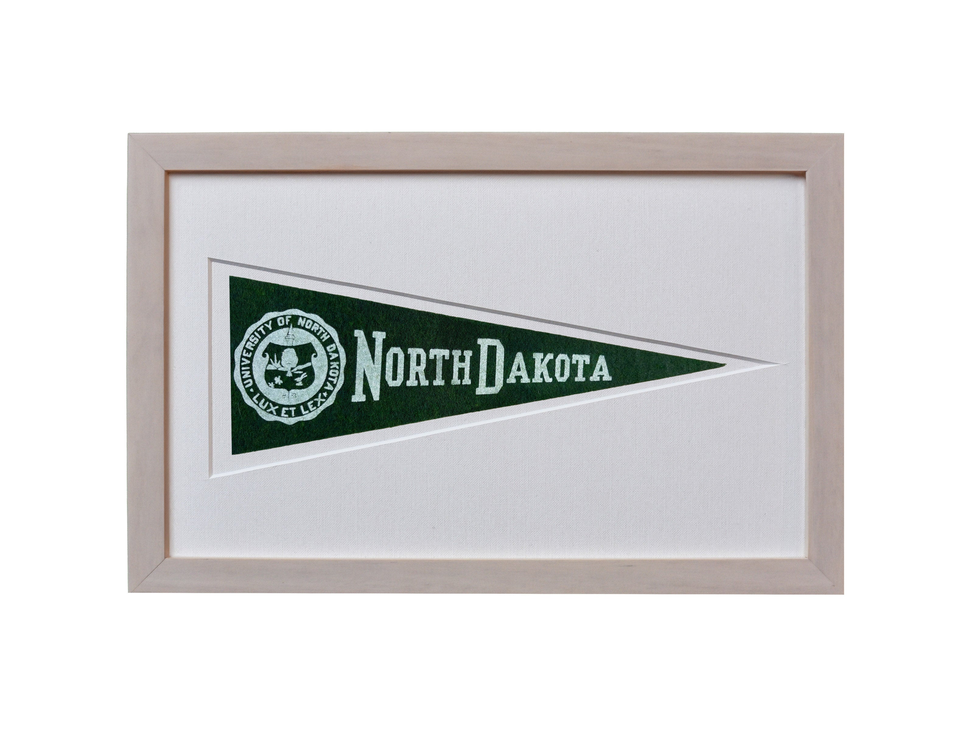 Vintage University of North Dakota Hormel Pennant