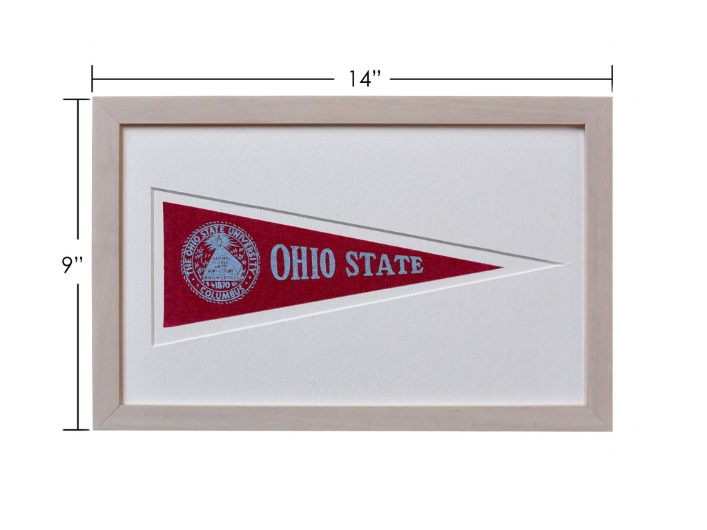 Vintage Ohio State University Hormel Pennant