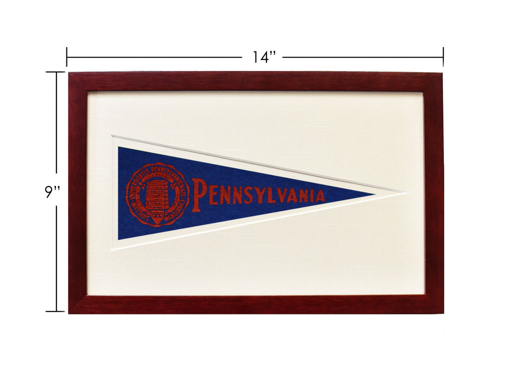 Vintage University of Pennsylvania Hormel Pennant