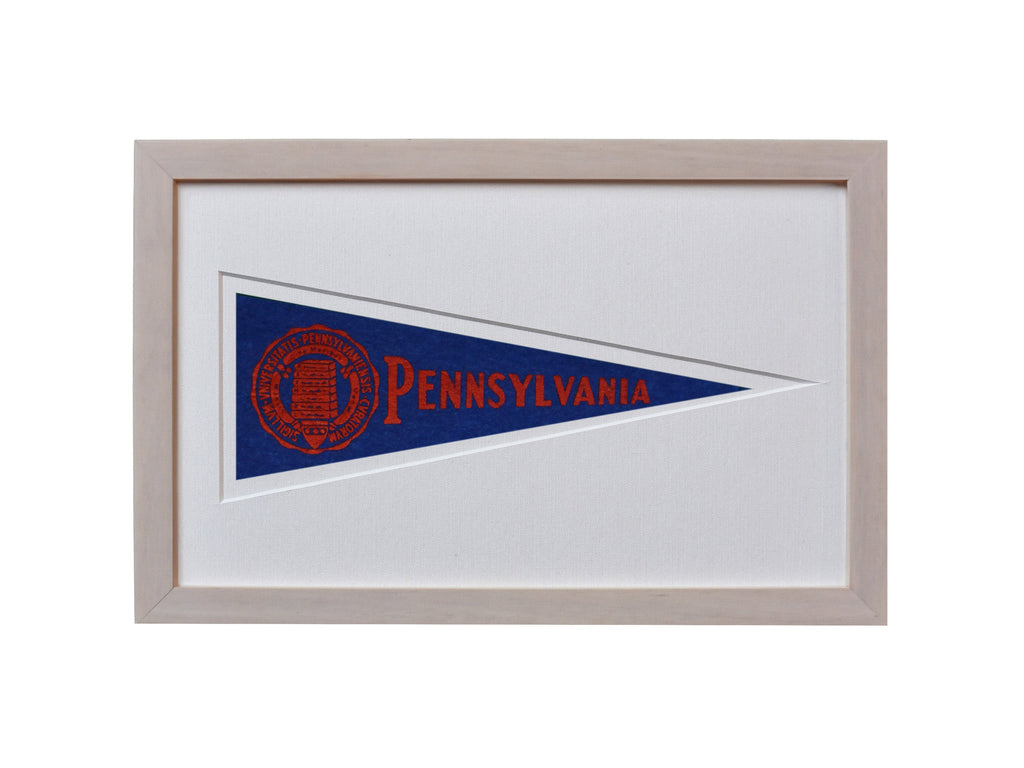 Vintage University of Pennsylvania Hormel Pennant
