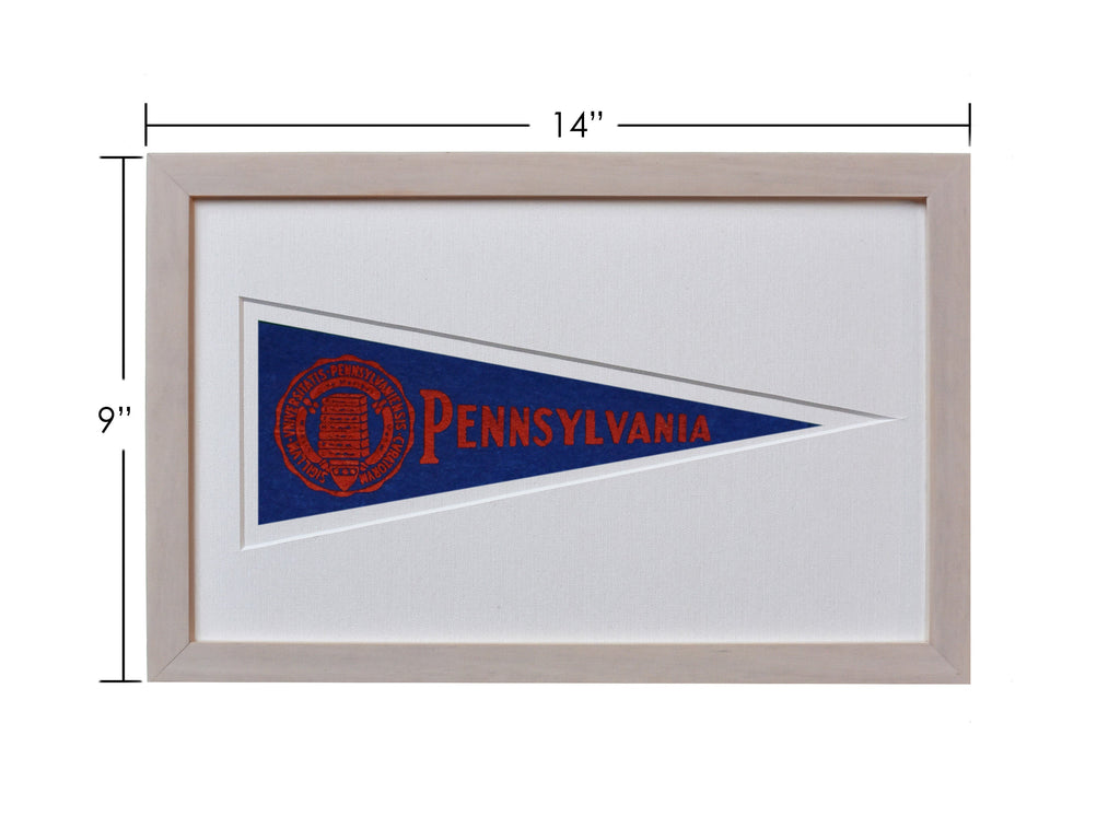 Vintage University of Pennsylvania Hormel Pennant