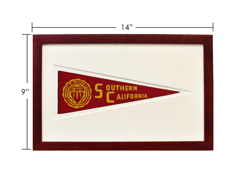 Vintage University of Southern California Hormel Pennant