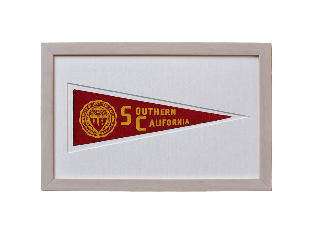 Vintage University of Southern California Hormel Pennant