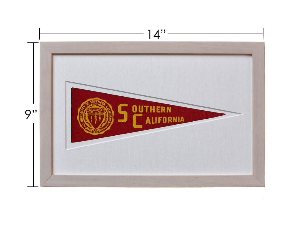 Vintage University of Southern California Hormel Pennant