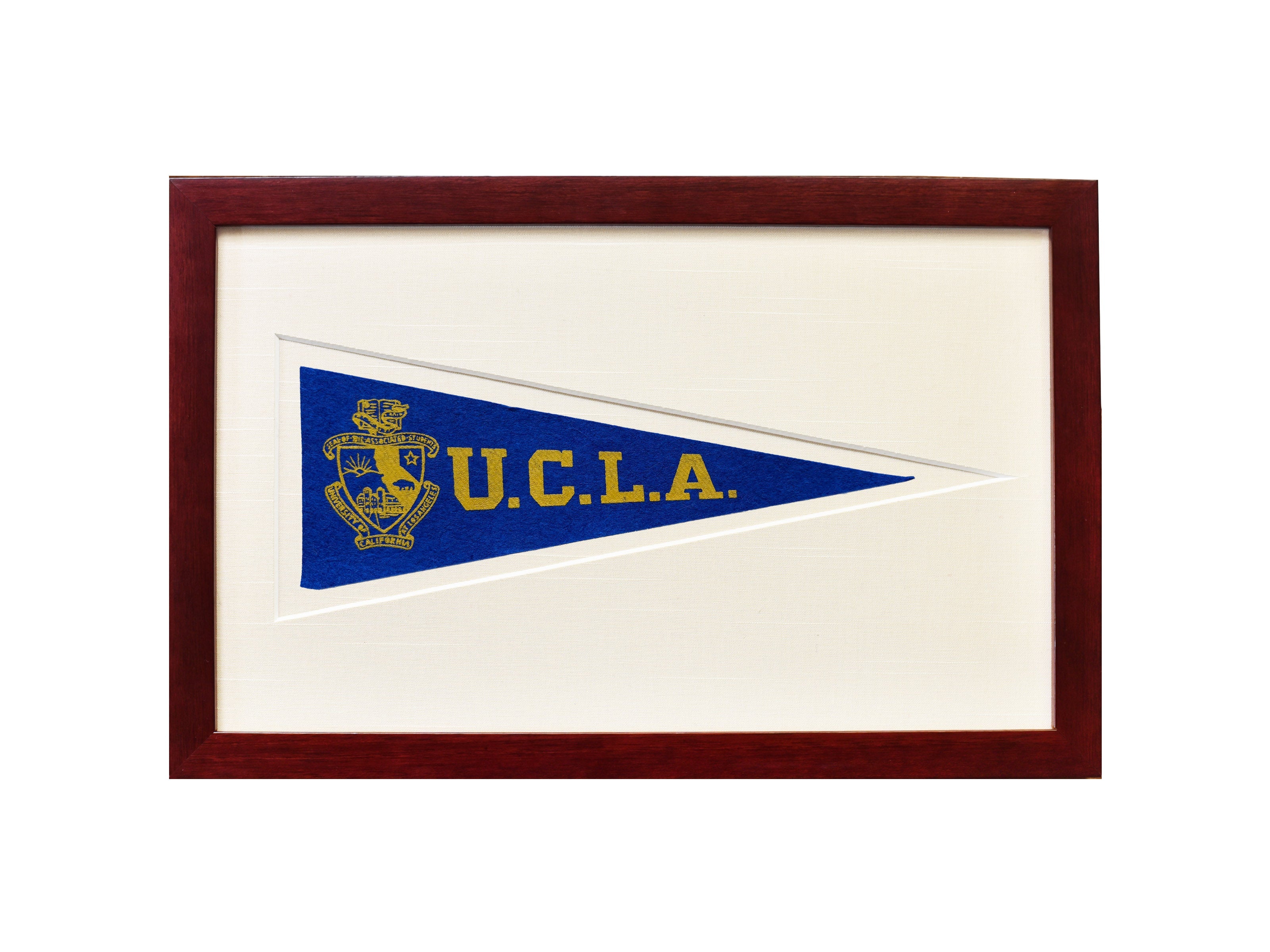 Vintage University of California Los Angeles (UCLA) Hormel Pennant