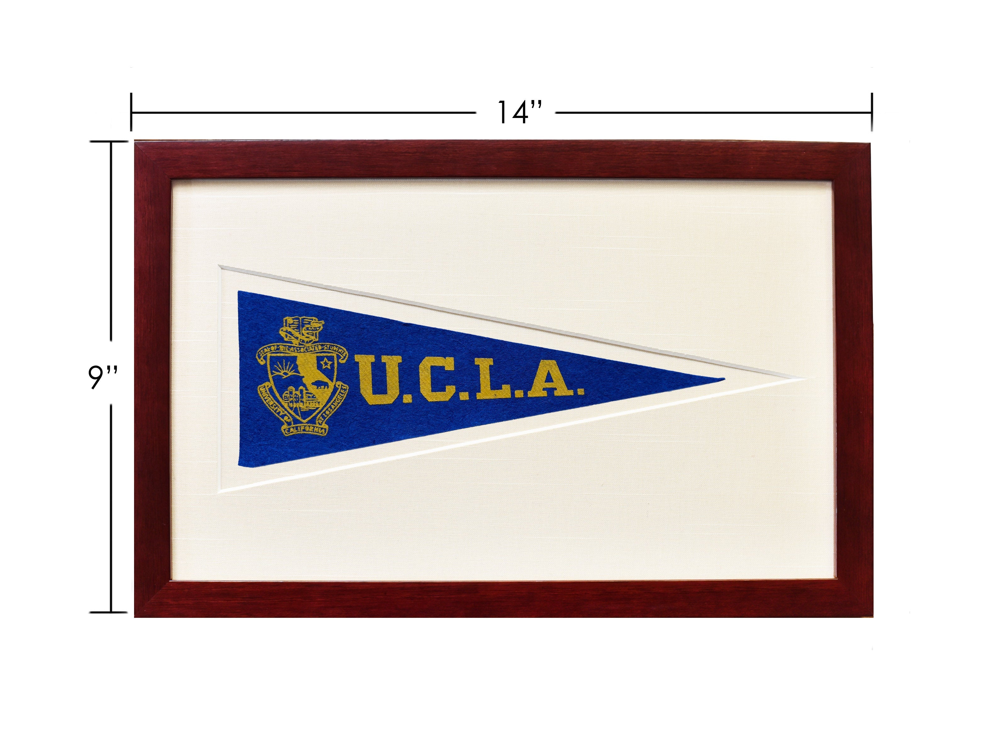 Vintage University of California Los Angeles (UCLA) Hormel Pennant
